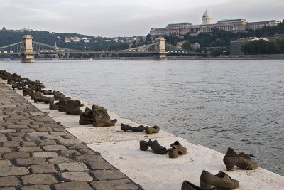 Holocaust memorial, Budapest Hungary 2006