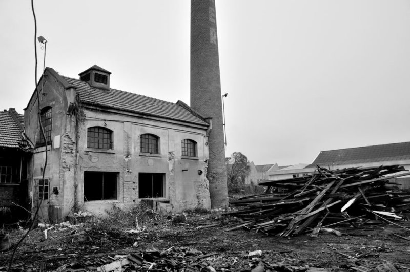 old factory b&w #2
