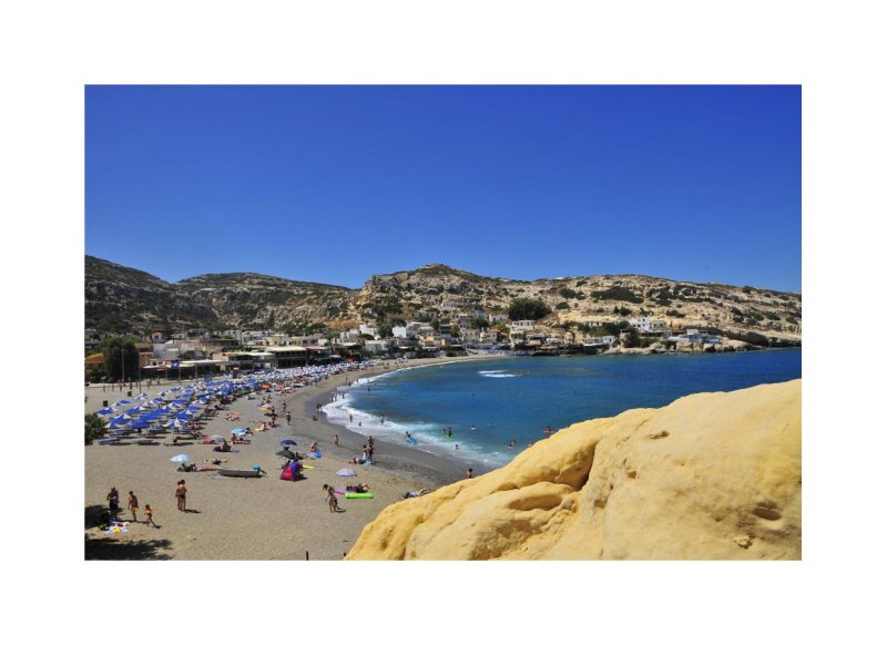 plage de Matala
