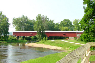 Mansfield bridge side view