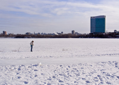 Glace sur le lac/Ice on the Lake