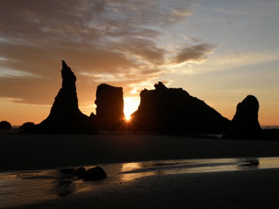Oregon Sunset  Bandon