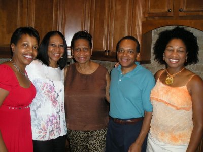 Nancy, Joanne, Joycelyn, Darrell & Roddran