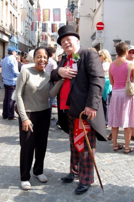 Manneken Pis parade marshall