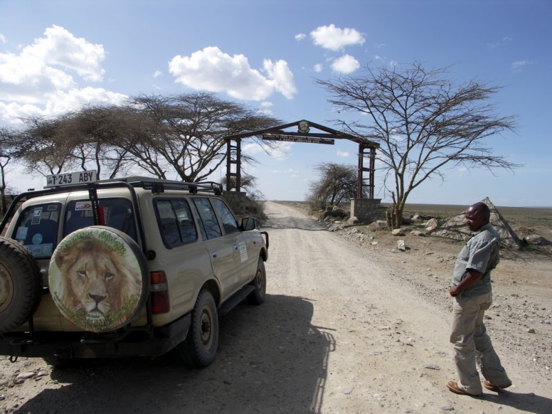 Crossing over into the Serengeti