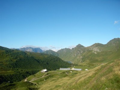 zicht op Alpe di Piora