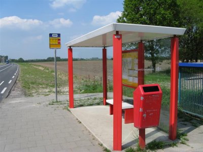 bushalte Werkhoven, horeca aanwezig.