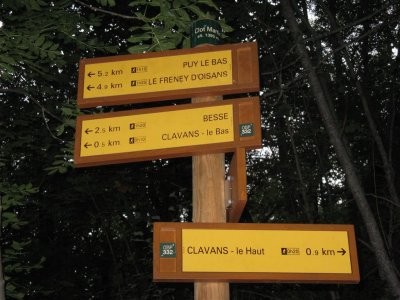route bord in Valle du Ferrand