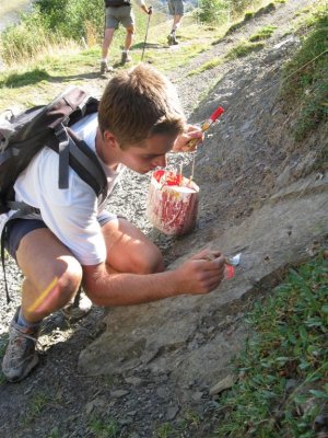 de GR54 signs worden bijgewerkt