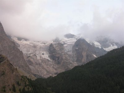 zicht op Ecrins