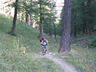 Vanuit Montier-les-bains naar Col de l'Eychauda