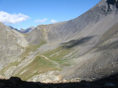 richting Col de Gouiran