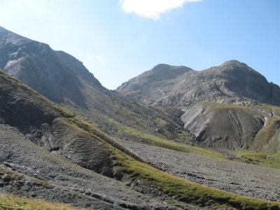 terugblik Col de Gouiran (2597 meter)