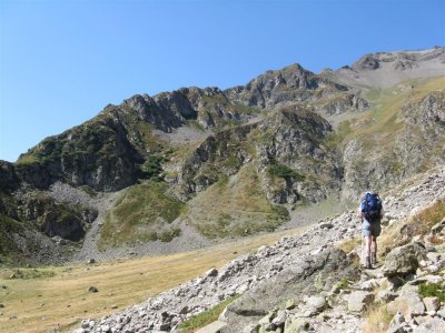 richting  col de la Vaurze