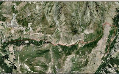 GR54 Etappe 1 : Huez - Clavans-le-Bas (12,5 km)