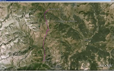 GR54 Etappe 4 :  Montier-les-Bains -  Vallouise (21,3 km)