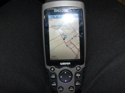 GPS bij aankomst