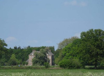 Kasteel Eerde aan de achterkant