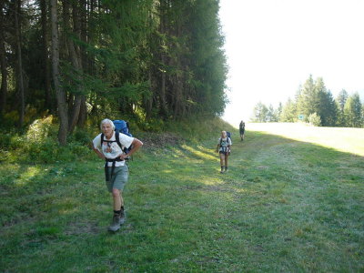 Over de skipiste naar Rifugio Sonino al Coldai