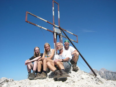 Op de Monte Coldai(2396 meter)