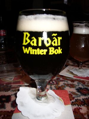 Barbar bokbier in het Wapen van Ilpendam