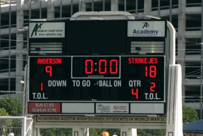2010 Varsity vs. Anderson Playoff Game