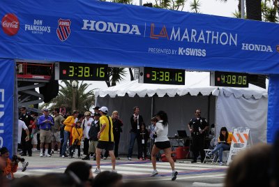 the finish line
