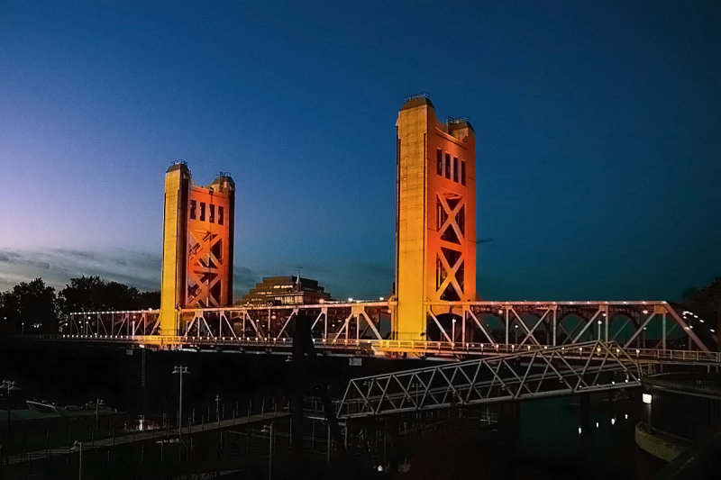 Tower Bridge, Sacramento, California