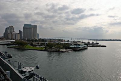 View from the flight deck