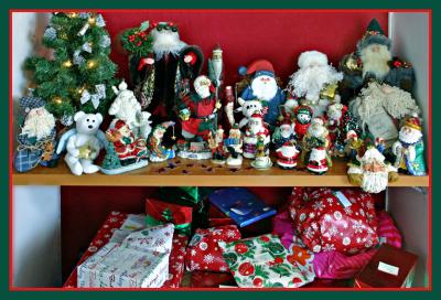Some of my Santas...