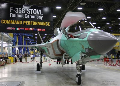 F-35B STOVL Rollout Ceremony (12-18-07)