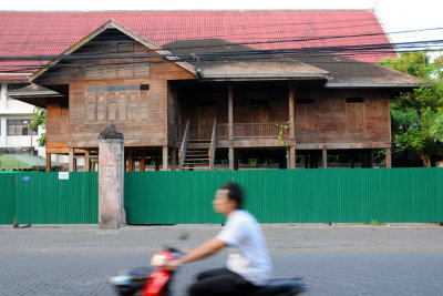 old style house of wood