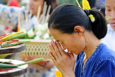 Intakin Festival in Wat Chedi Luang