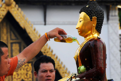 Intakin Festival in Wat Chedi Luang
