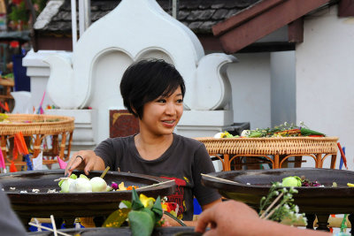 Intakin Festival in Wat Chedi Luang