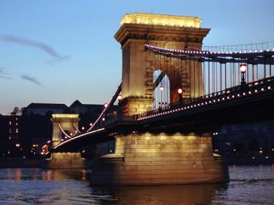 Chain Bridge, Budapest, Hungary, 1999