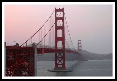 Golden Gate at Sundown Enhanced
