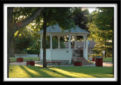 Bandstand in Early Morning