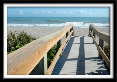 Walk to Indiatlantic Beach