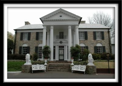 Graceland on Cloudy Day