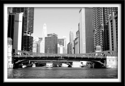 Chicago Canal_BW