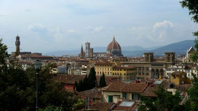 Vista de Firenze des de la Piazzale Michelangelo