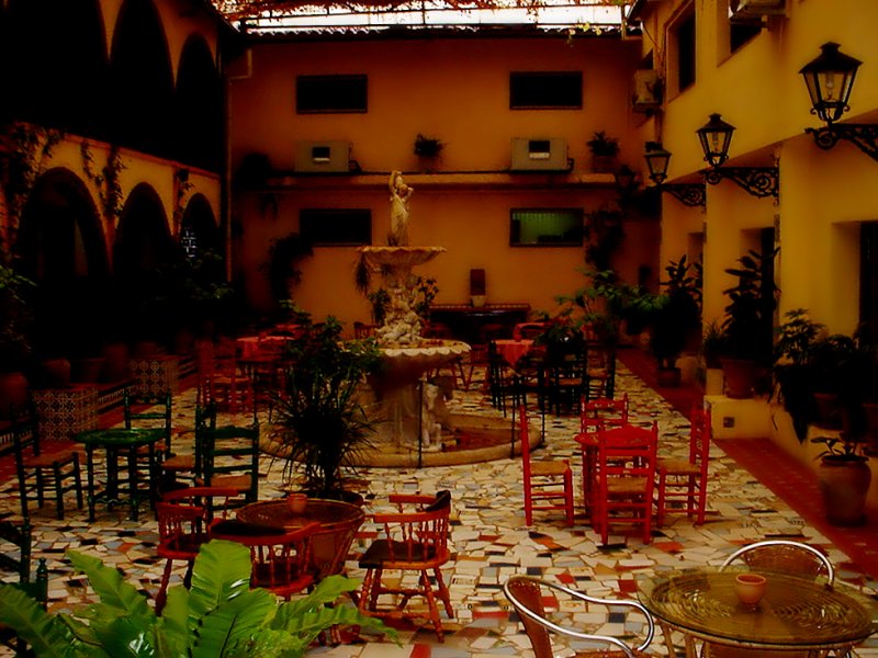 Spanish Courtyard