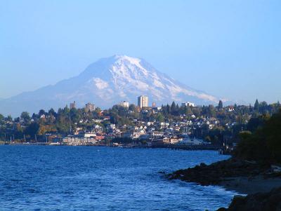 Commencement Bay, Mt. Rainier