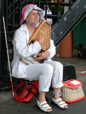 Blind Woman, Pike Place Market