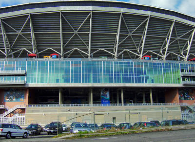 Behind Qwest Field