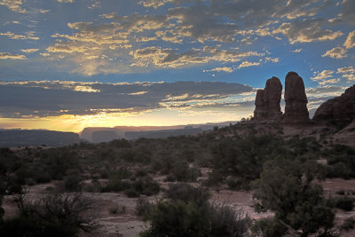 Arches National Park sunset 001