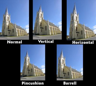 Examples of Lens Distortion