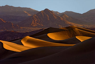 San Dunes in Death Valley