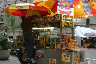 Street Food Stand Vendor